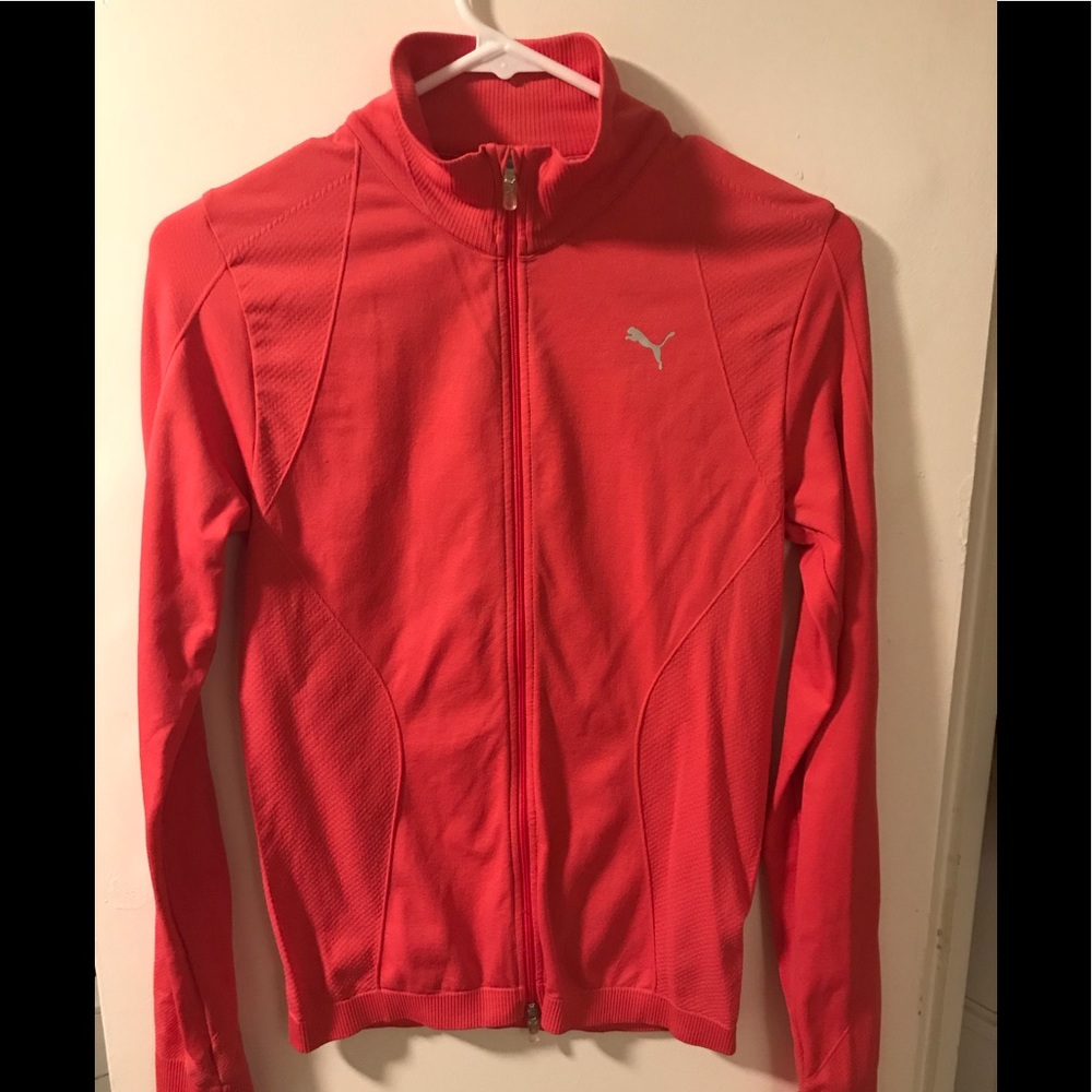 Puma athletic nylon zip up